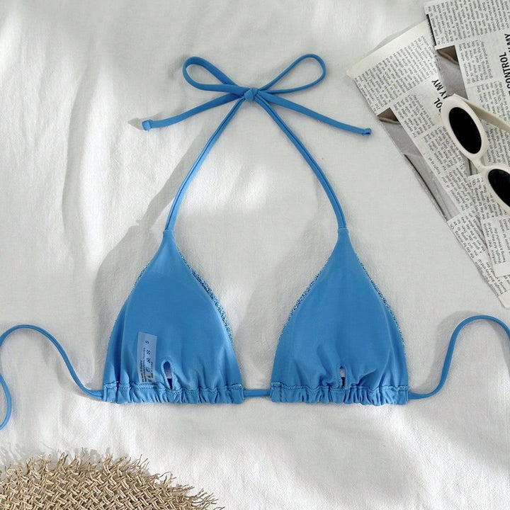 Damen gehäkelter Triangel-Bikini Echo Archiv