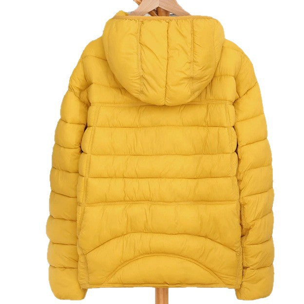 Damen Leichte Kapuzen‑Pufferjacke mit schmaler Quersteppung und ergonomischer Kapuze Echo Archiv