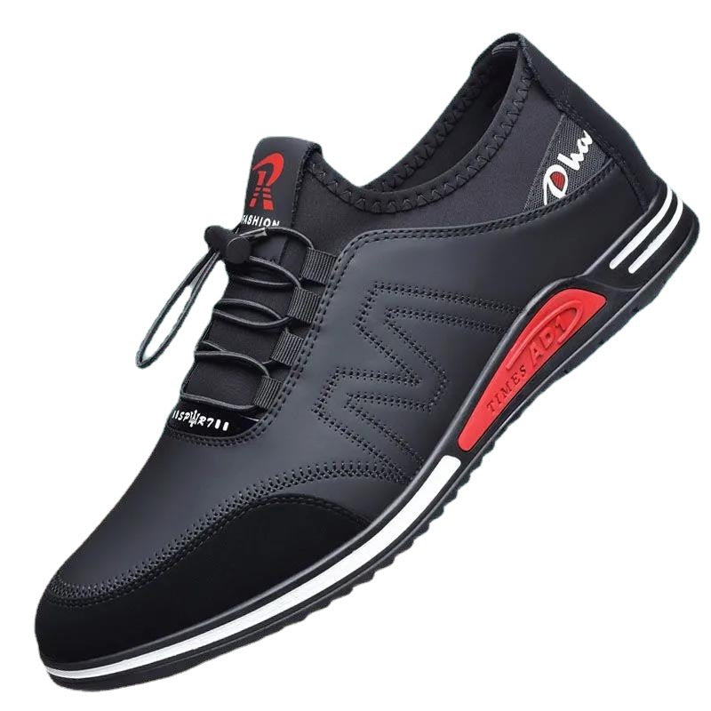 Herren Elastischer Freizeit-Sneaker mit Schnellzug-Lacing und stoßdämpfender EVA-Zwischensohle Echoarhiv