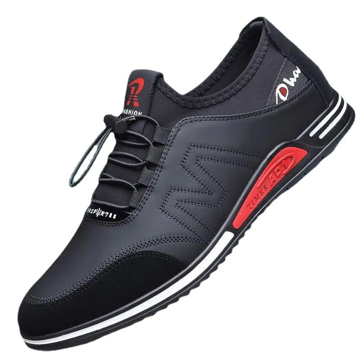 Herren Elastischer Freizeit-Sneaker mit Schnellzug-Lacing und stoßdämpfender EVA-Zwischensohle Echoarhiv
