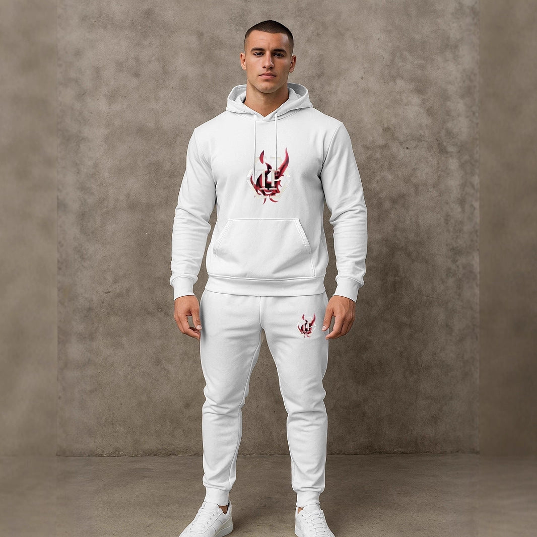 Herren Sportives Hoodie- und Jogginghose-Set Echoarchiv