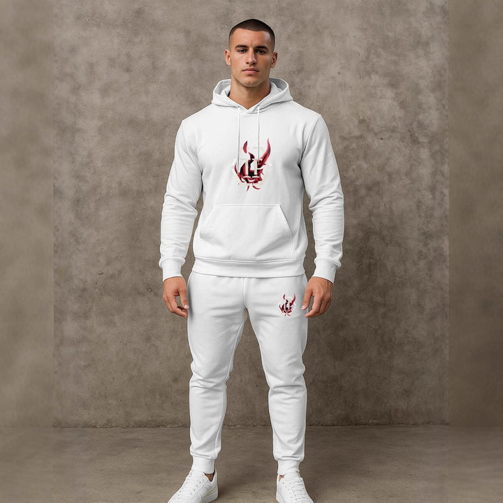 Herren Sportives Hoodie- und Jogginghose-Set Echoarchiv