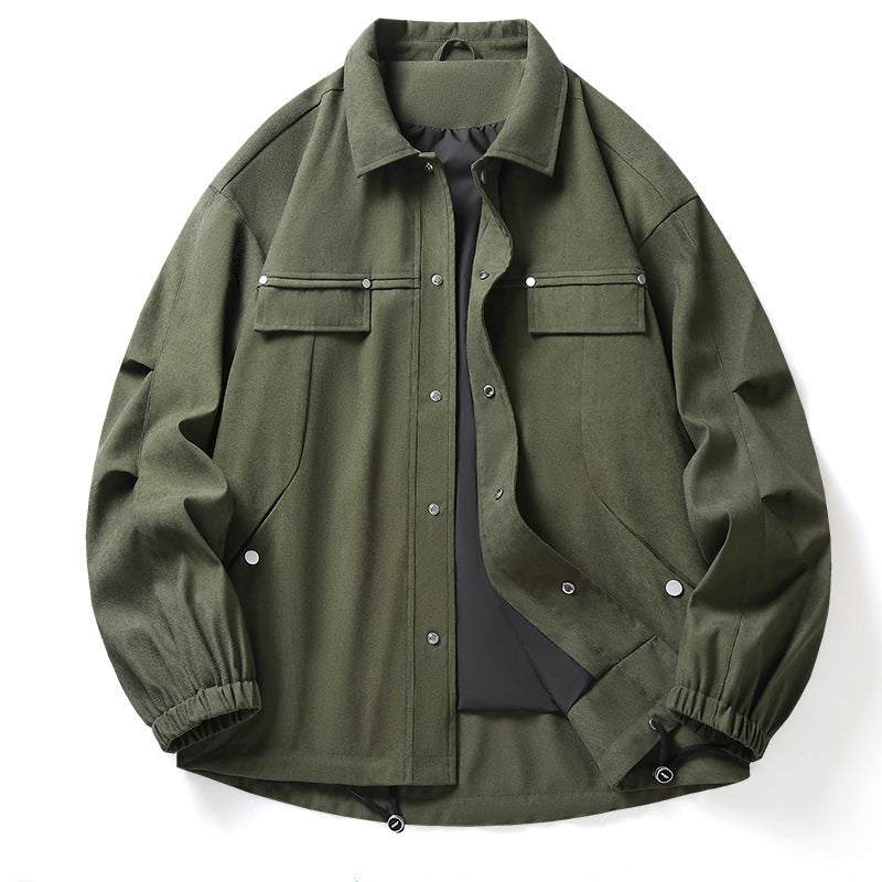 Herren Lässige Flanelljacke Echo Archiv