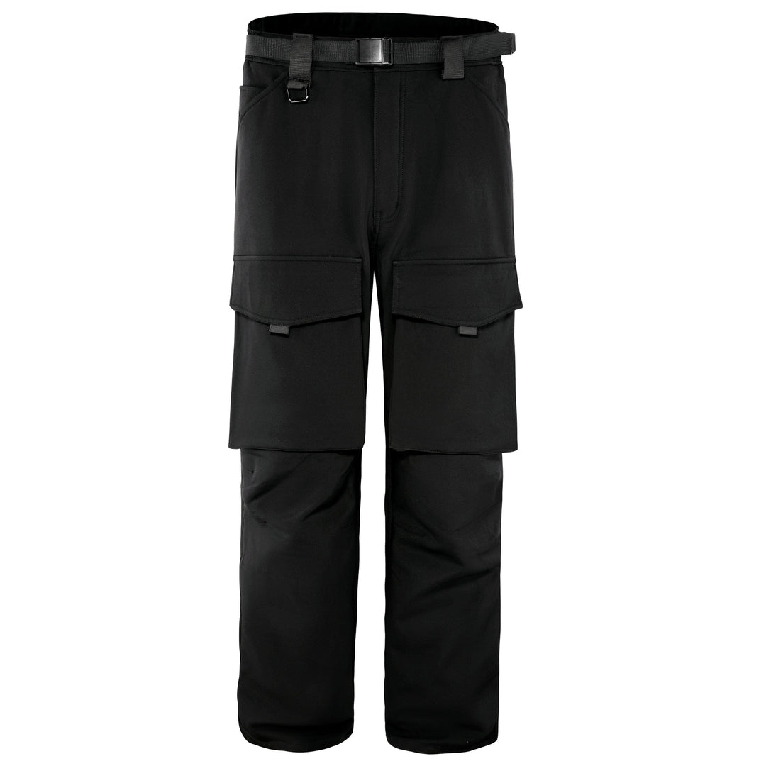 Herren multifunktionale Cargo-Hosen mit elastischem Bund und mehreren Taschen Echoarchiv