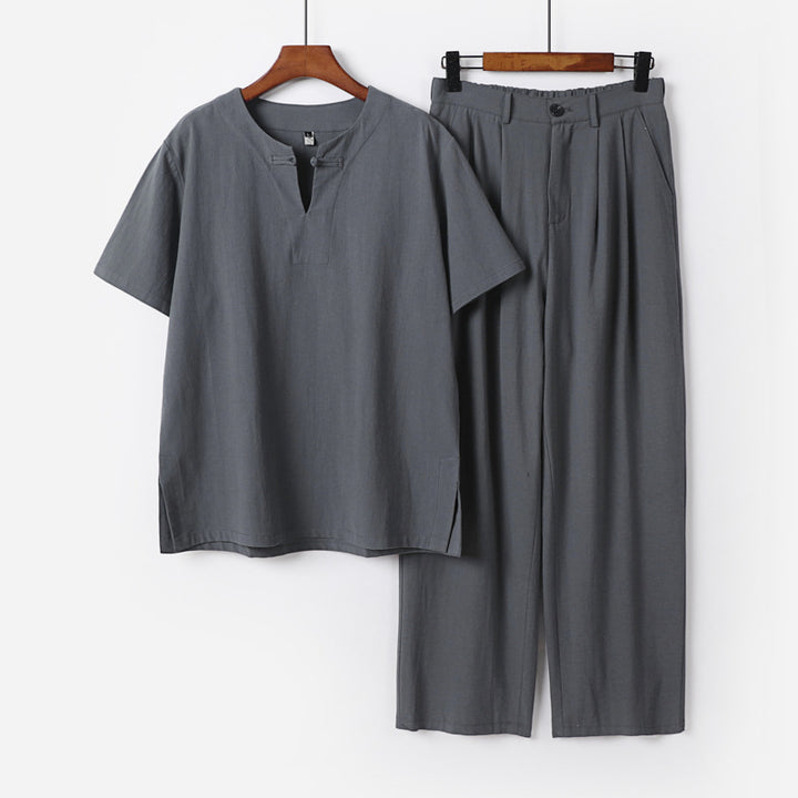 Herren Zweiteiliges Loungewear-Set Echoarchiv