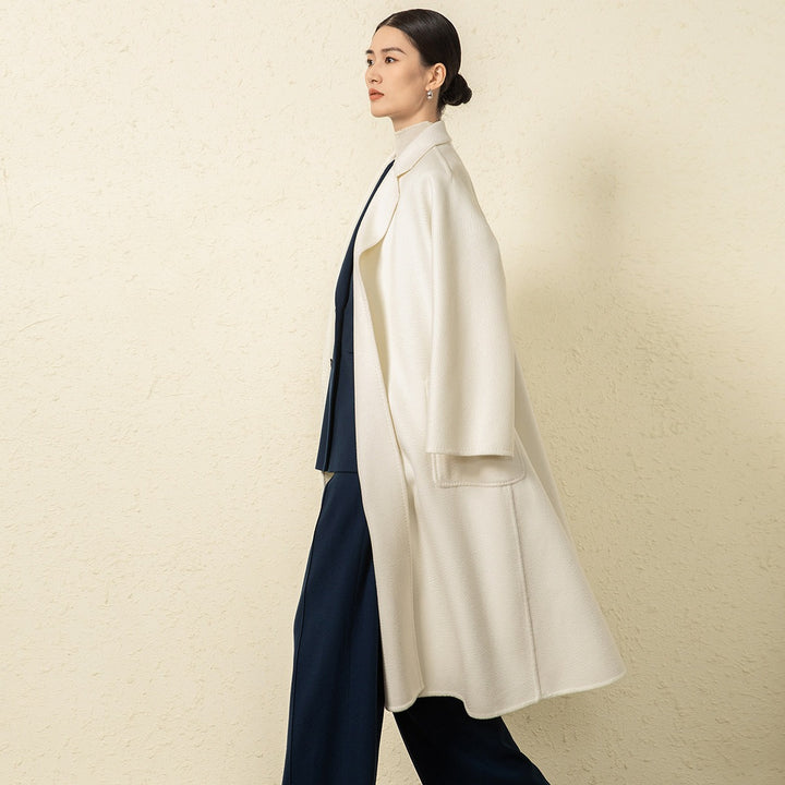 Damen Sophisticated Texturiertes Stoff Schal – Avelisse