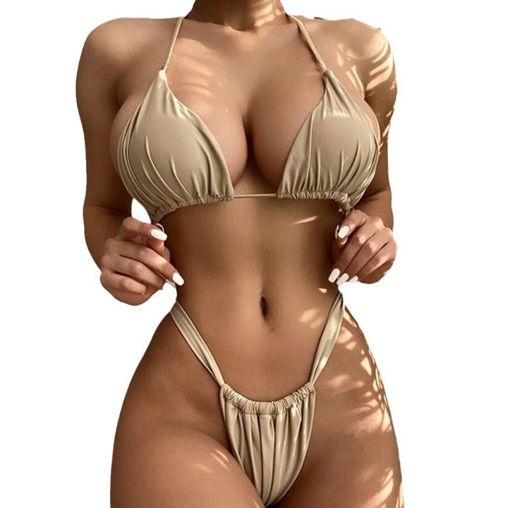 Damen Triangel-Bikini mit komfortablem Schnitt und verstellbaren Bändern Echo Archiv