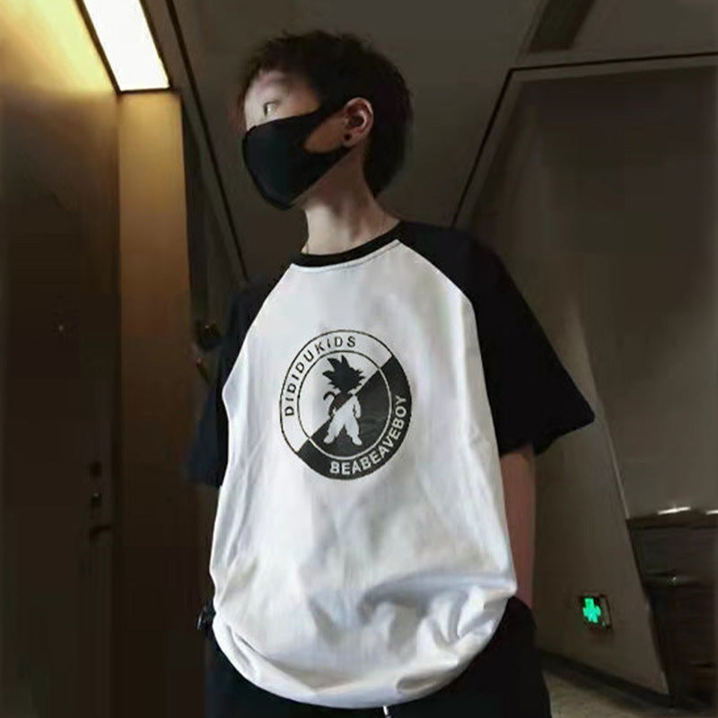 Jungen lässiges T-Shirt mit kreativem Druck Echo Archiv