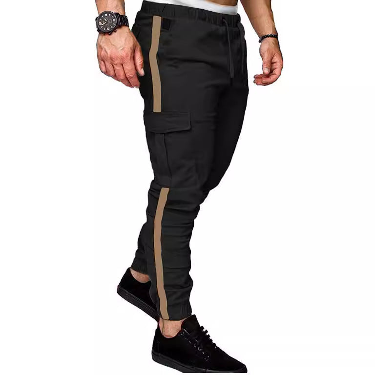 Herren Cargo-Hose mit elastischem Bund und vielseitigen Seitentaschen Echoarchiv