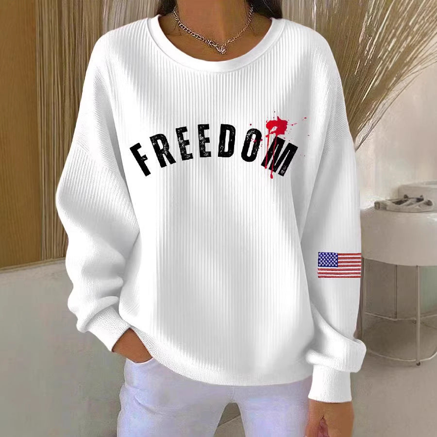 Damen Bequemer Oversized Sweater Echoarchiv