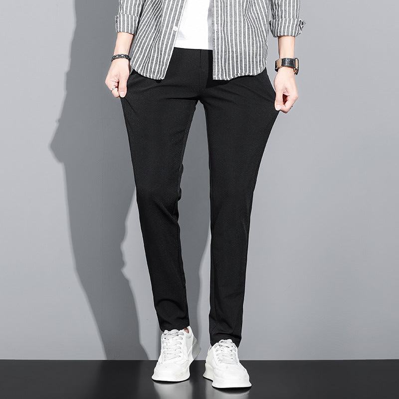 Herren Slim-Fit Chinohosen mit seitlichen Taschen Echoarchiv