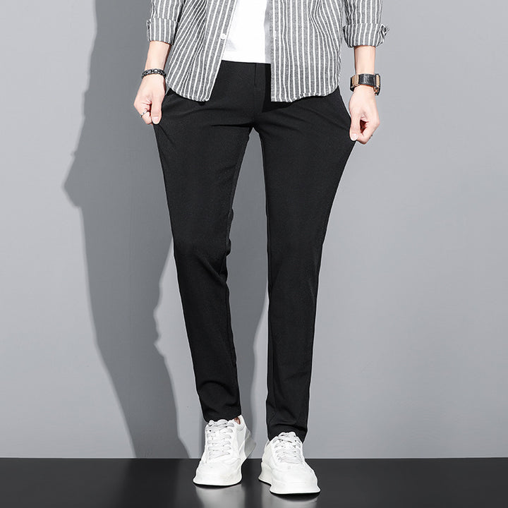 Herren Slim-Fit Chinohosen mit seitlichen Taschen Echoarchiv
