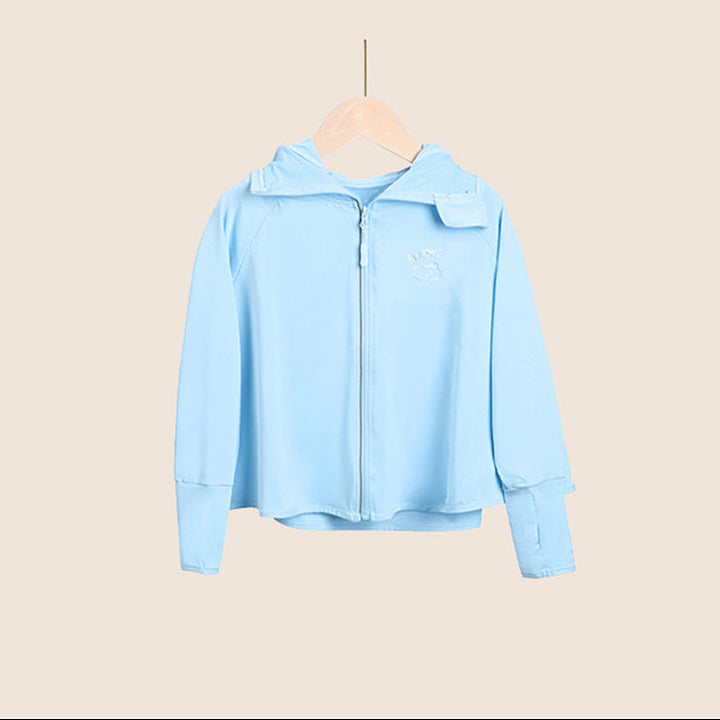 Damen leichte und atmungsaktive Sportjacke mit Kapuze Echo Archiv