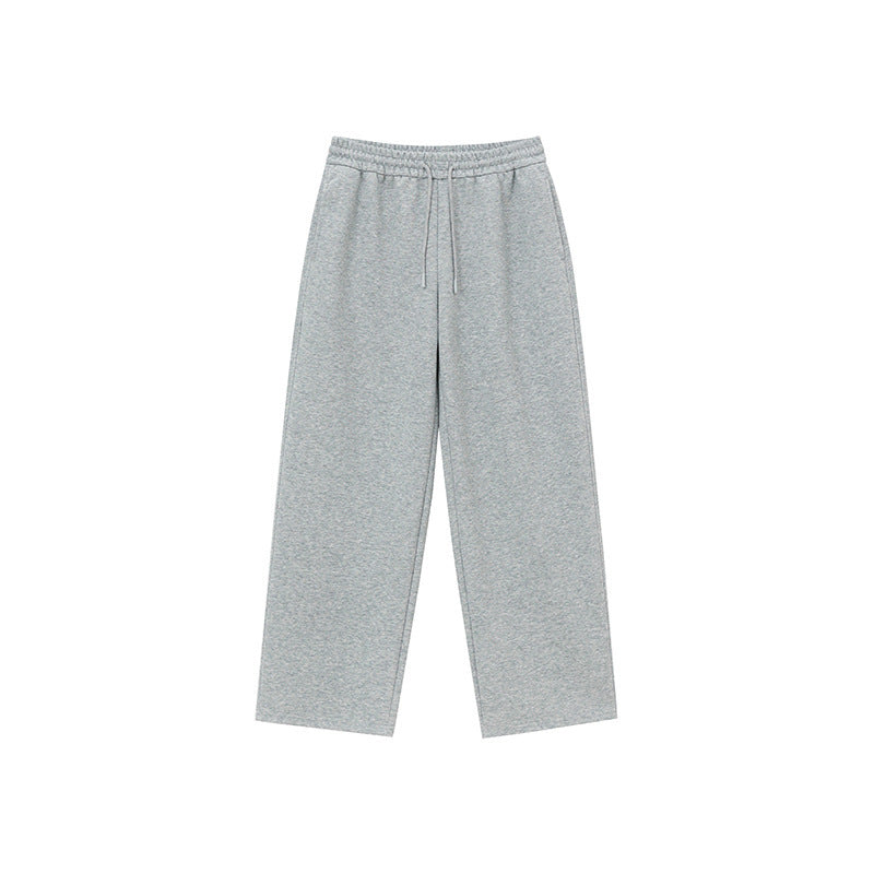 Unisex Relaxed-Fit Loungehose mit hohem Elastikbund, Kordelzug und geradem Bein Echo Archiv
