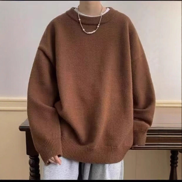 Damen Bequemer Oversized Pullover Echoarchiv
