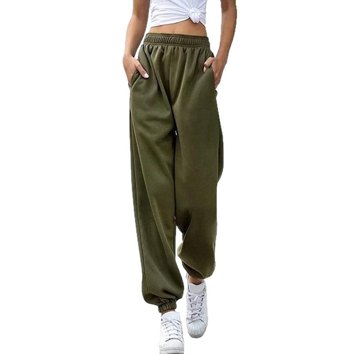 Damen nan gemütliches Lounge-Jogginganzug-Set mit Oversize-Hoodie und elastischer High-Waist Jogginghose Echo Archiv