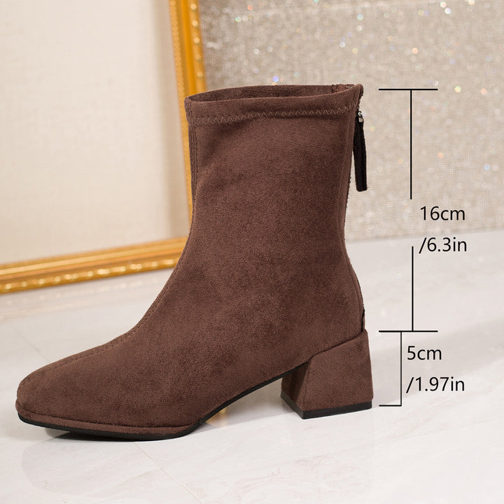 Damen Elegante Wildleder Stiefeletten Echo Archiv