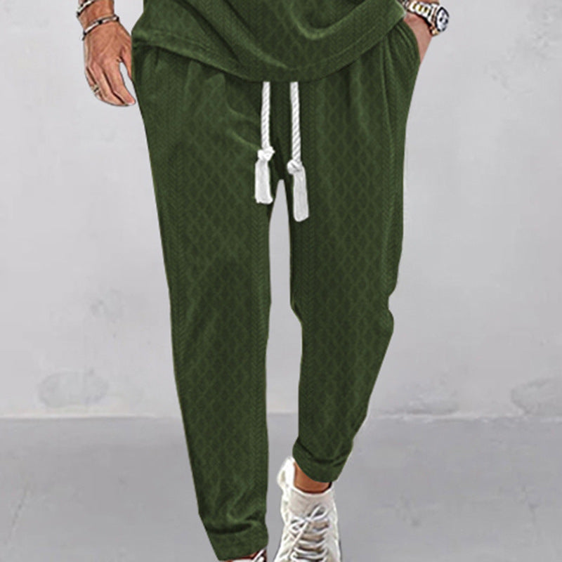 Herren modische Jogginghose mit elastischem Bund und seitlichen Taschen Echoarchiv