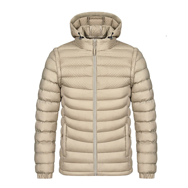 Herren Leichte gesteppte Winterjacke Echo Archiv