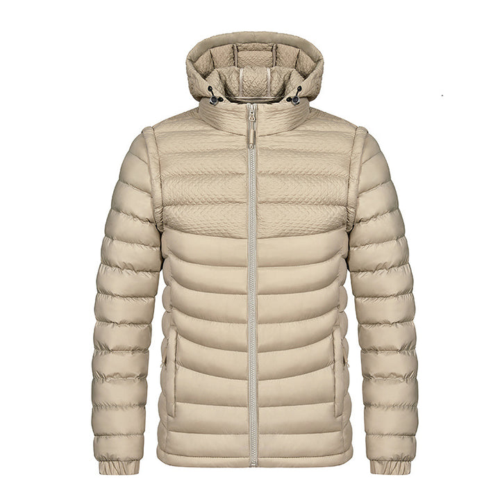 Herren Leichte gesteppte Winterjacke Echo Archiv