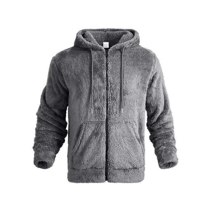 Herren Fleece-Hoodie mit kuscheligem Innenfutter und praktischen Taschen Echoarchiv