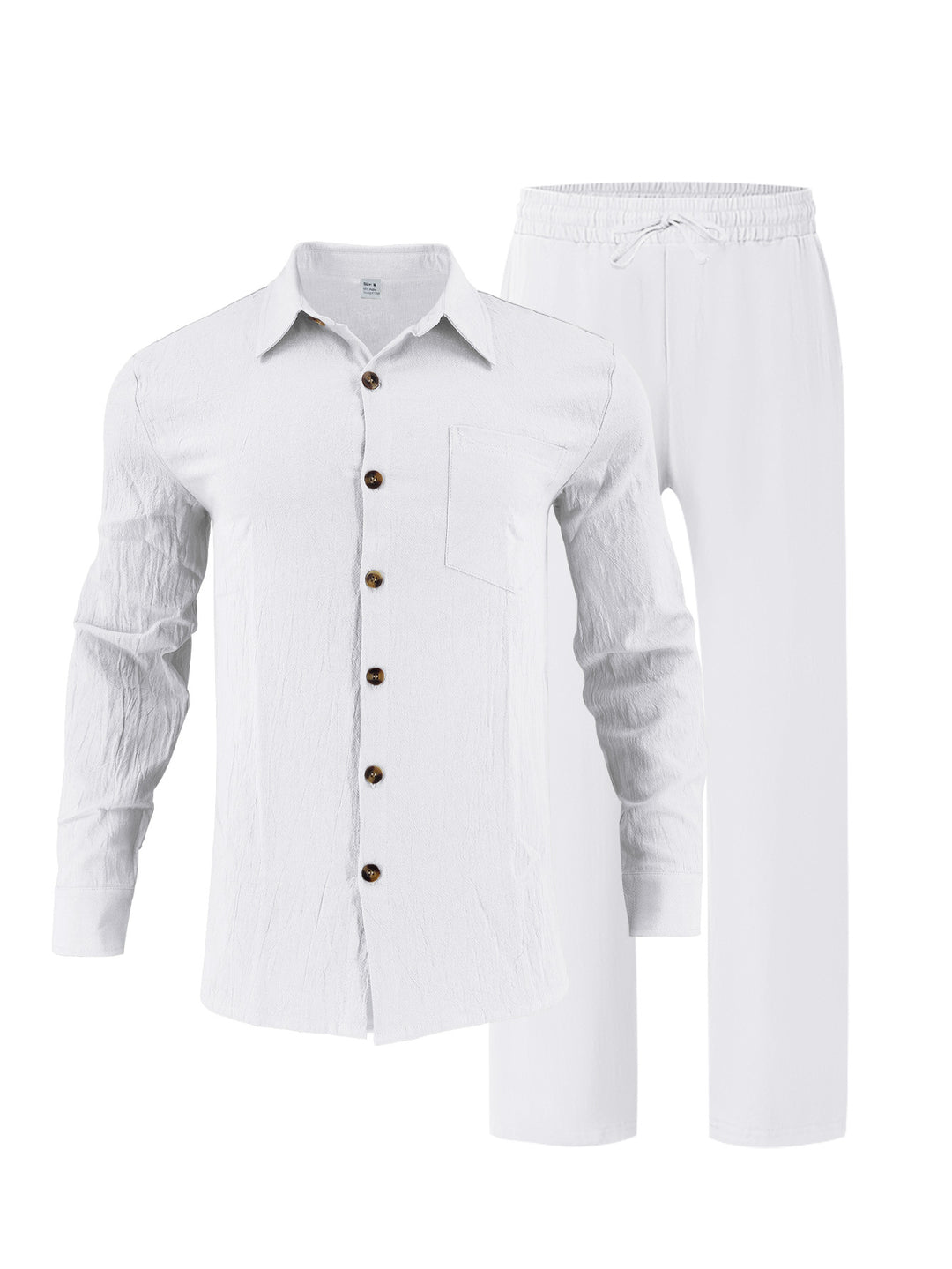 Herren elegante Hemd und Freizeithose Set Echoarchiv