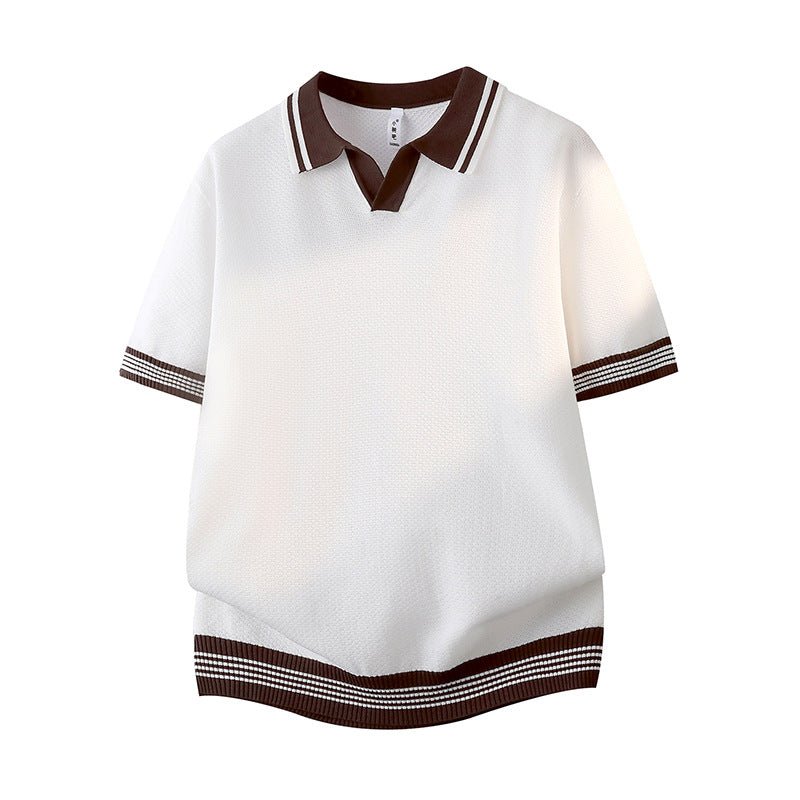 Damen Sportliches Kurzarm-Polohemd Echo Archiv