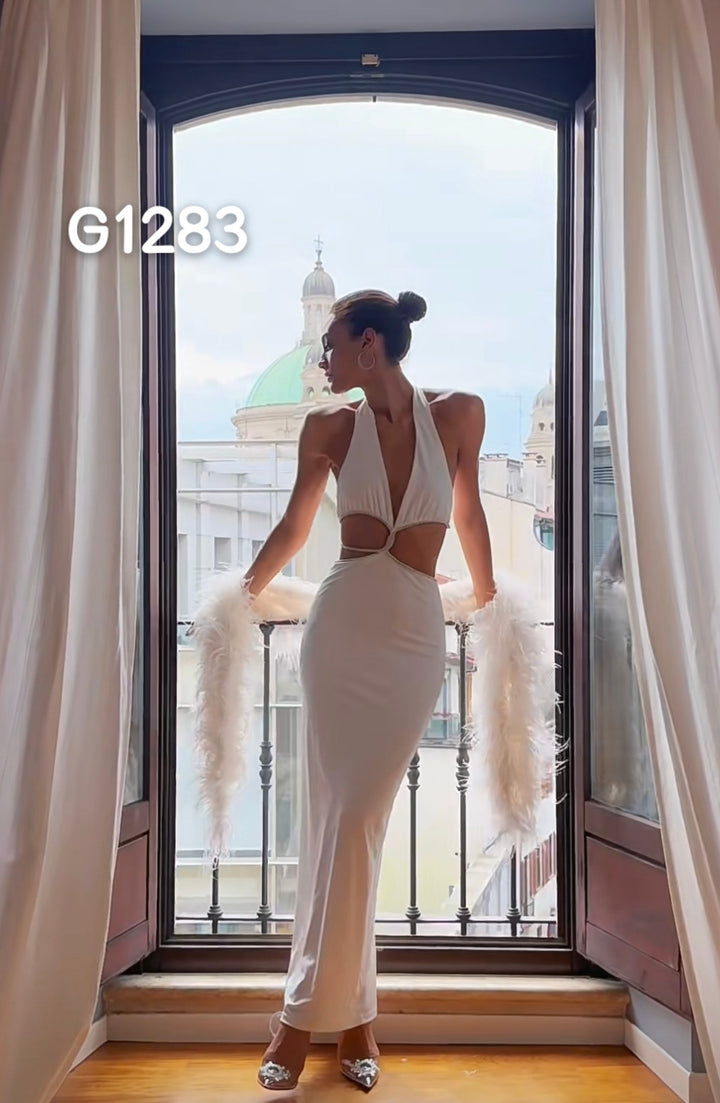 Damen Elegante Corsage-Bluse mit transparenten Ärmeln Echo Archiv