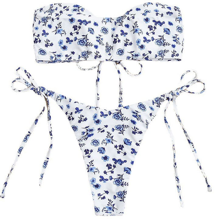 Damen Bandeau-Bikini mit raffiniertem Schleifen-Design Echo Archiv