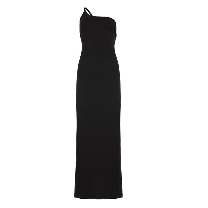 Damen Einseitiges Maxikleid Echo Archiv
