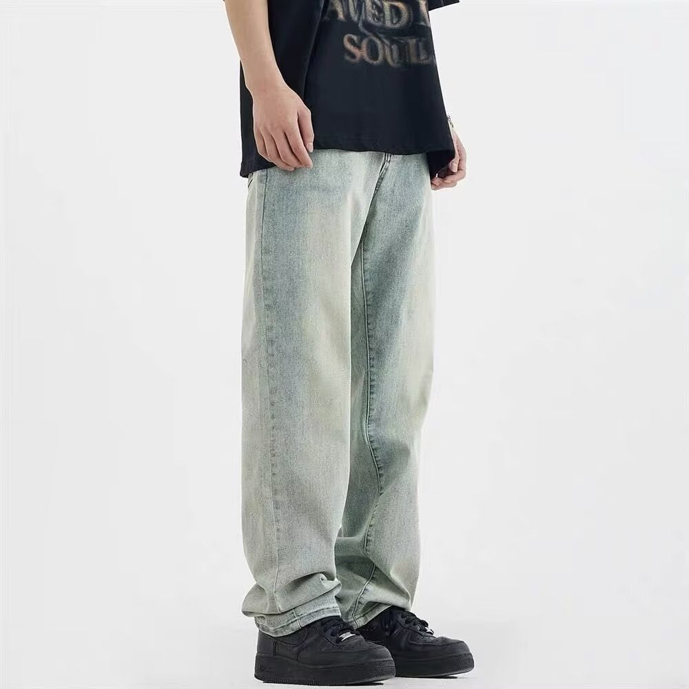 Herren lockere Denim-Jeans mit niedriger Bundhöhe Echoarchiv