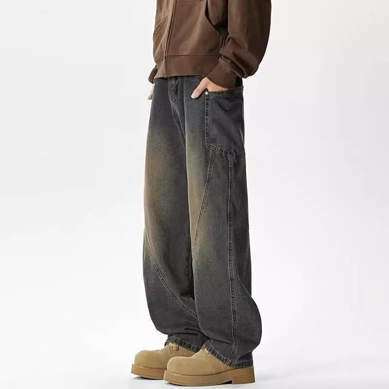 Herren Weitgeschnittene Casual Jeans Echoarchiv