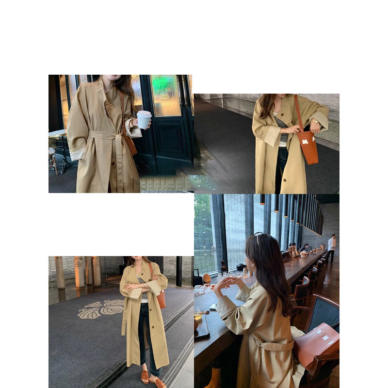 Damen Modische und elegante Übergangsjacke Echoarchiv