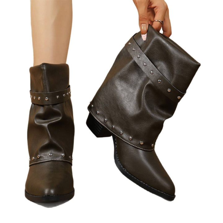 Damen Modische und schicke Stiefeletten – Varelle