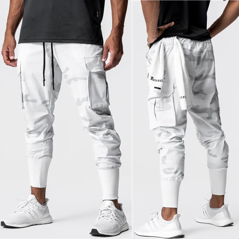 Herren Camo Cargo Jogger-Hosen Echoarchiv