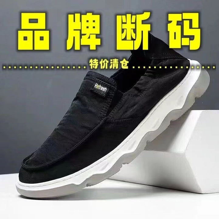 Herren Bequeme Slip-On Sneakers Echoarchiv 1788175354