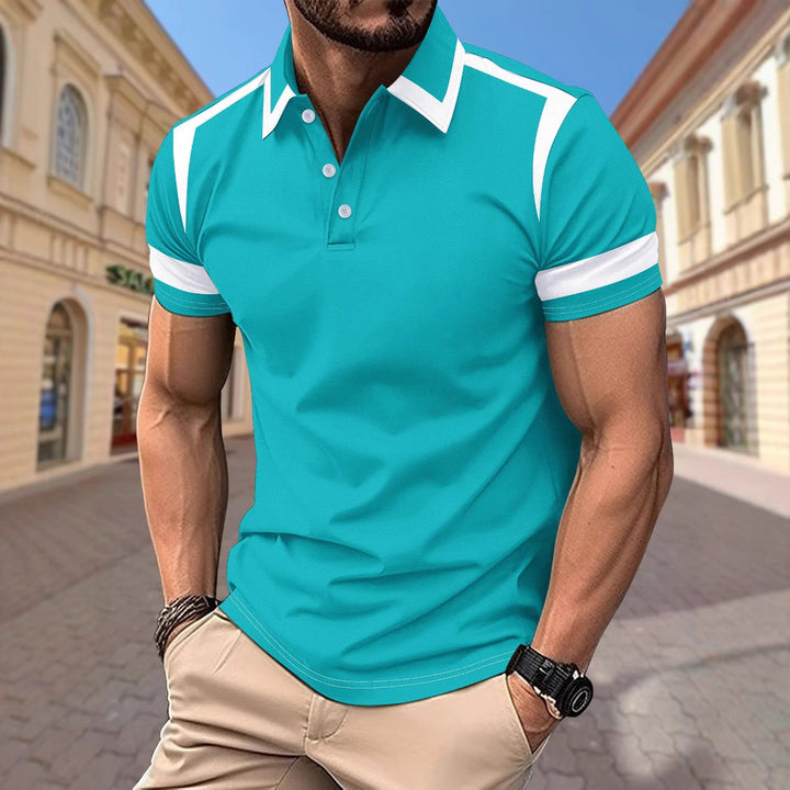 Herren Poloshirt mit modernem Design und atmungsaktiven Eigenschaften Echoarchiv