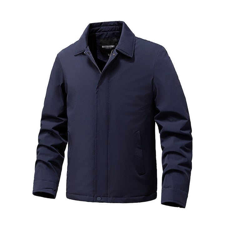 Herren Übergangsjacke mit hohem Kragen und elastischen Bündchen Echo Archiv