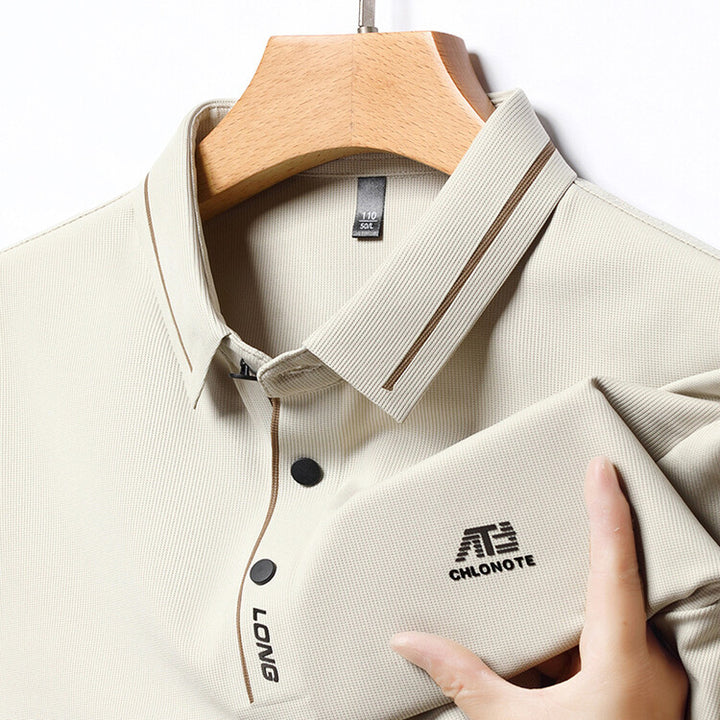 Herren feuchtigkeitsregulierendes Poloshirt mit modernem Kragen Echoarchiv