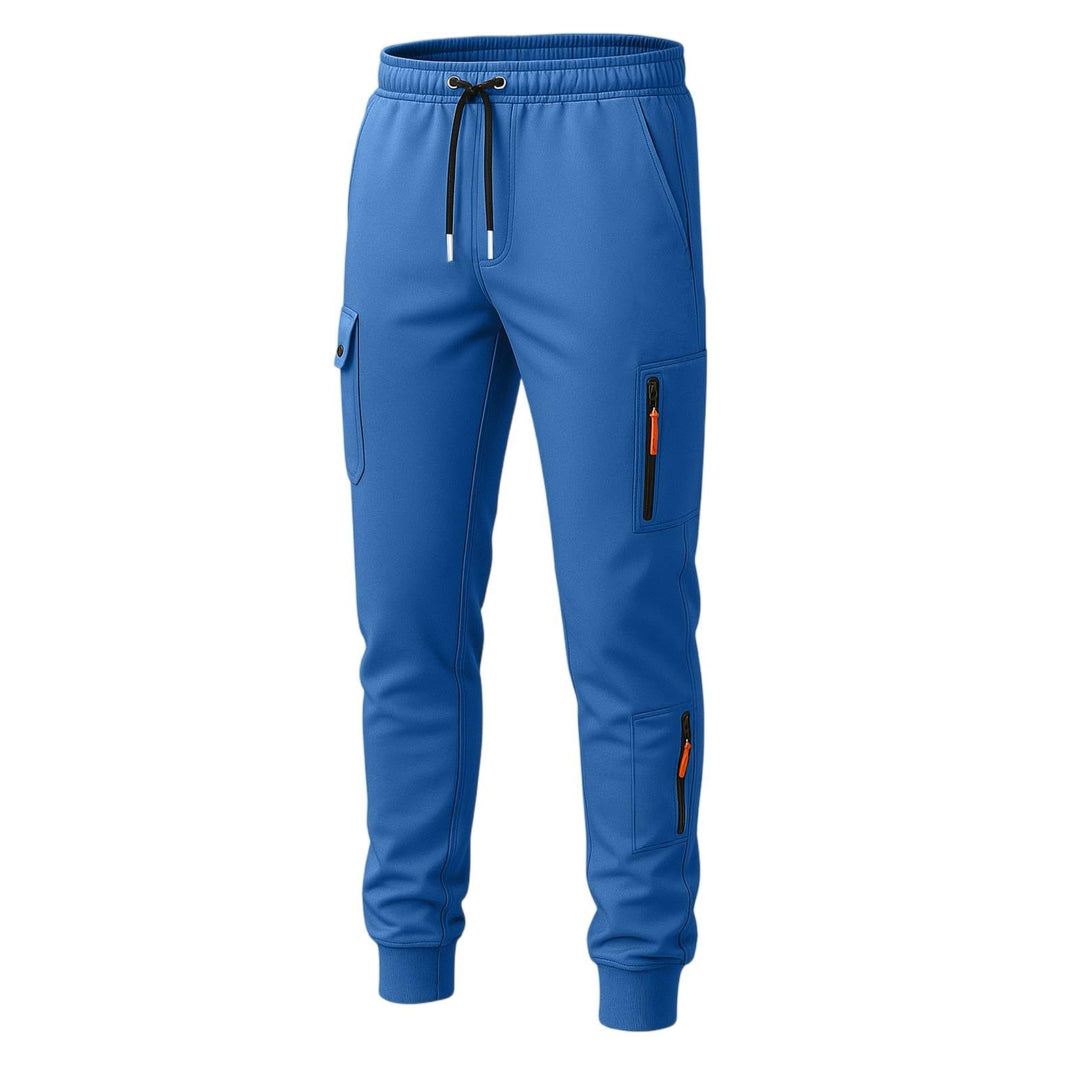 Herren funktionale Cargo-Jogginghose mit Taschen Echoarchiv