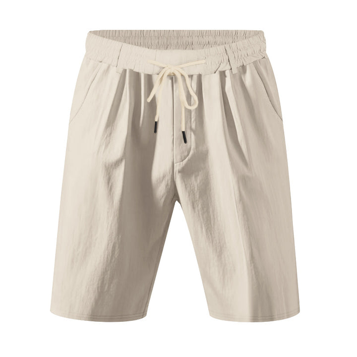 Herren komfortable Freizeit-Shorts mit elastischem Bund und praktischen Taschen Echoarchiv