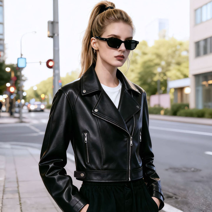 Damen Bikerjacke Echo Archiv