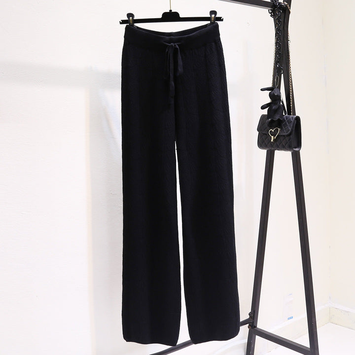 Damen Weite und bequeme Jersey-Hose Echo Archiv