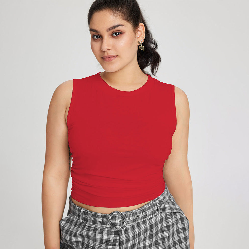 Damen weit geschnittene Karottenhose mit dekorativer Gürtel-Detail Echo Archiv