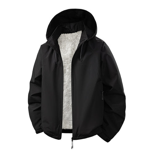 HerrenKapuzenjacke mit innerem Teddy-Futter Echo Archiv