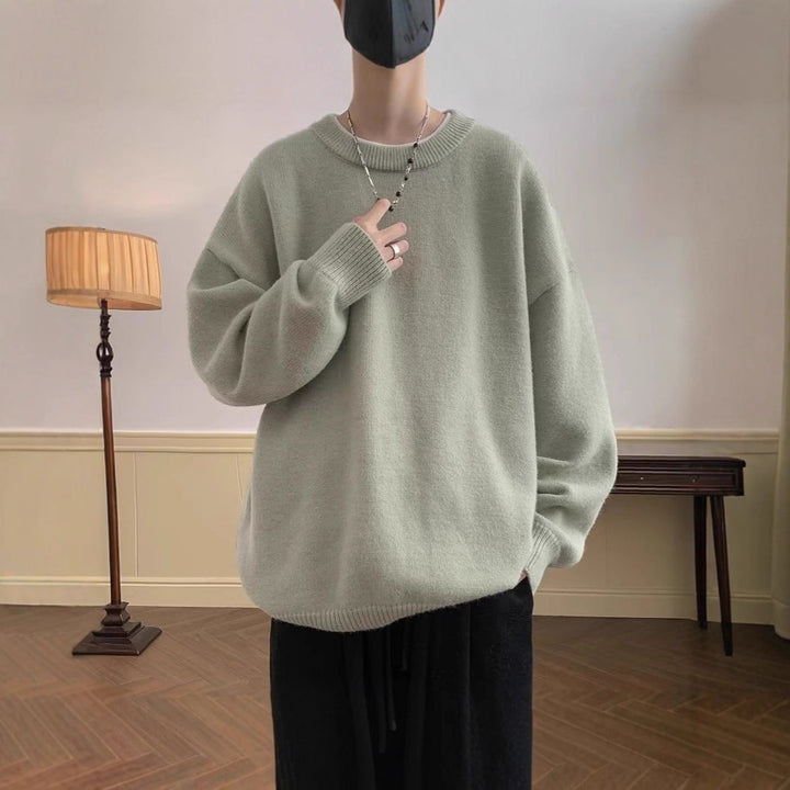 Damen Bequemer Oversize-Pullover Echoarchiv