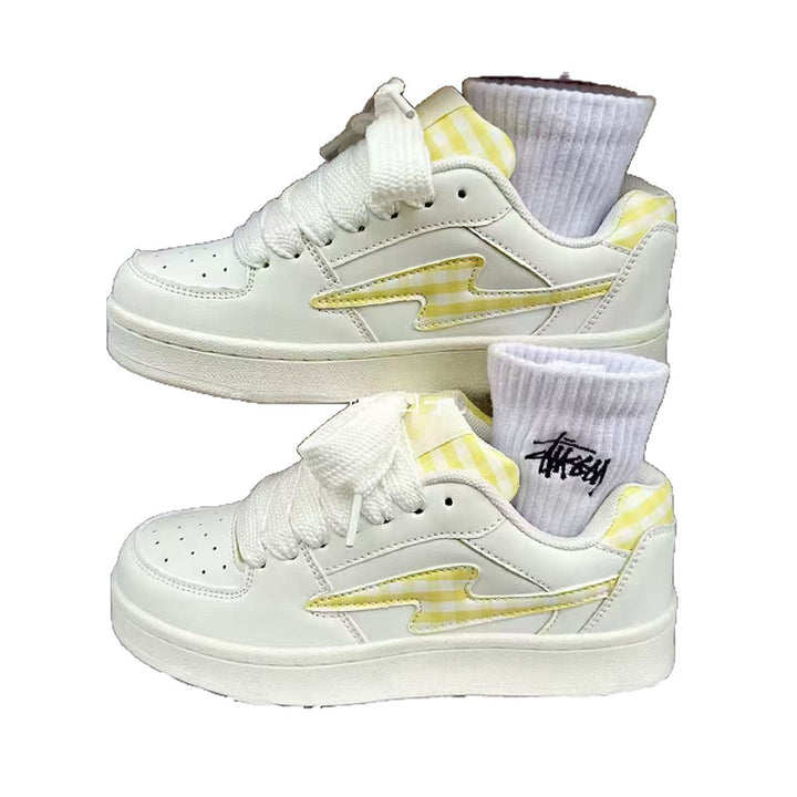 Damen Sneakers im modernen Karo-Design mit atmungsaktiven Materialien Echo Archiv