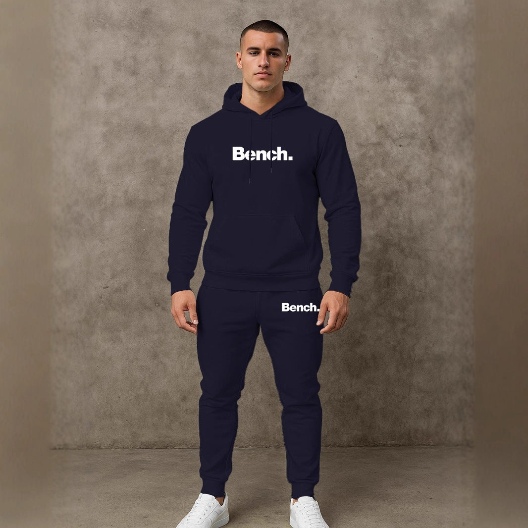 Herren Sportliches Hoodie- und Jogginghosen-Set Echoarchiv