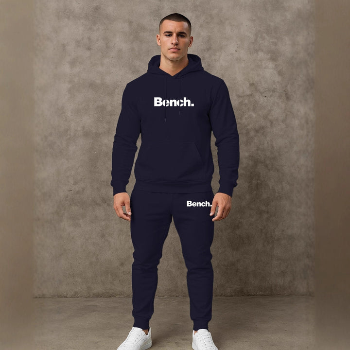 Herren Sportliches Hoodie- und Jogginghosen-Set Echoarchiv