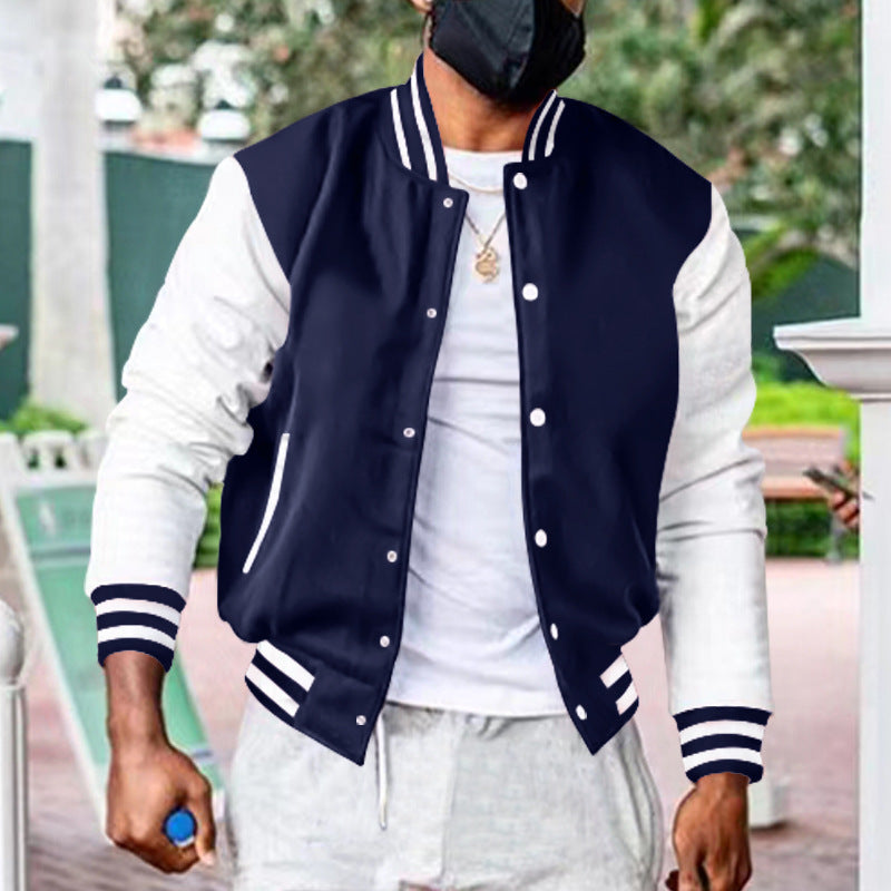 Herren Trendige Collegejacke im Sport-Stil Echoarchiv